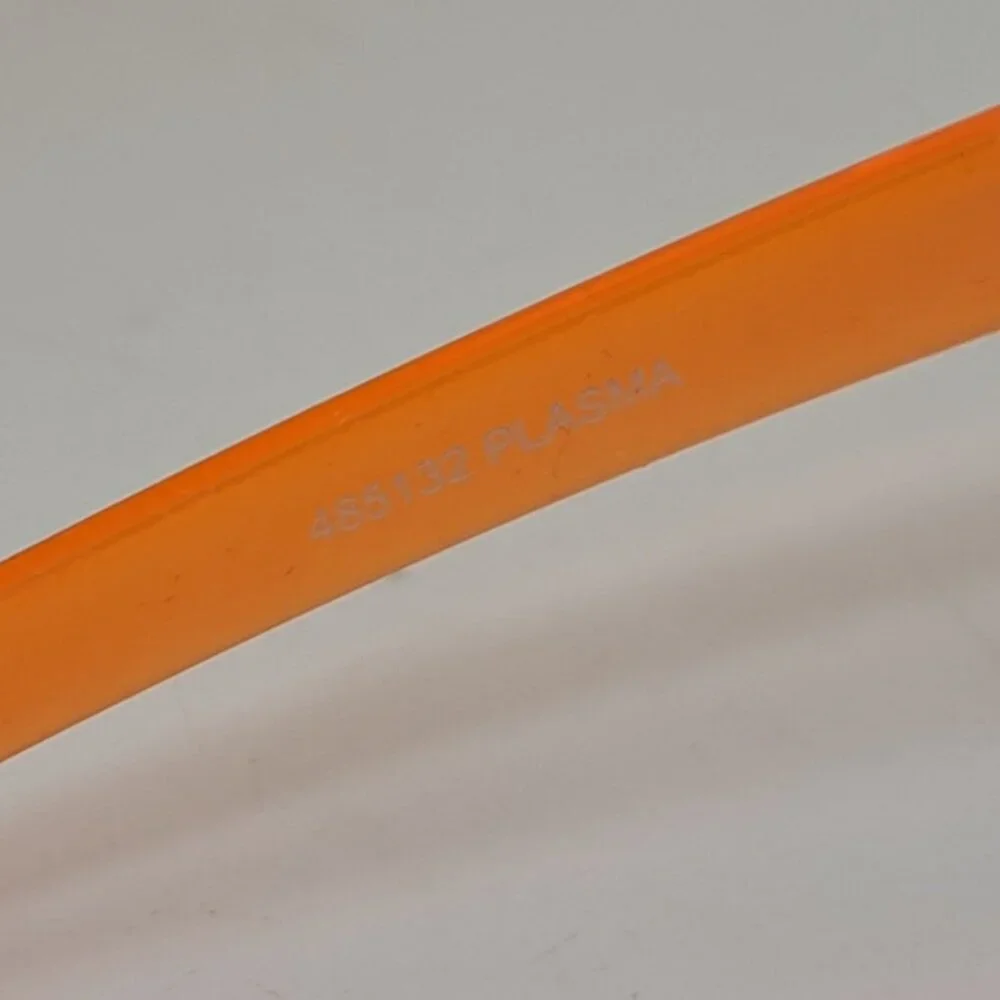 NWT Sundog Men's Sunglasses Golf Sport Orange Black 485132 Plasma 100% UVA